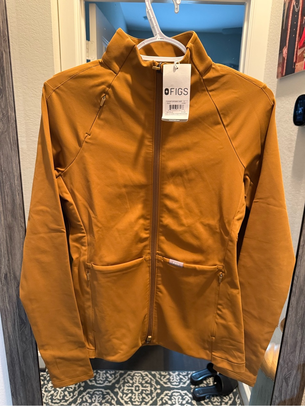 FIGS Limited Edition Earth On-Shift ContourKnit Jacket Size S NWT